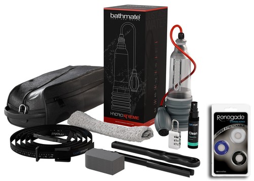 BATHMATE HYDROXTREME 8 BUNDLE HYDROMAX HYDROPUMP WATER PENIS ENLARGER