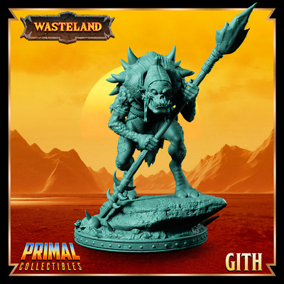 Primal Collectibles: Gith  - D&D Miniatur - 32MM - RPG - Tabletop