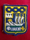 Embroidered patch, Lorient, Brittany Morbihan (size 6.5cm x 5cm) 4