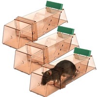 Mausefalle Lebend Tierfreundlich Lebendfalle Mouse Trap 3Er Set Mausefalle