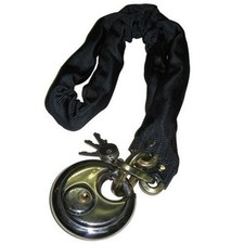 bicycle security chain and lock