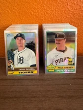 2025 TOPPS HERITAGE CHROME REFRACTOR PARALLEL #1-500 - PICK ANY YOU WANT