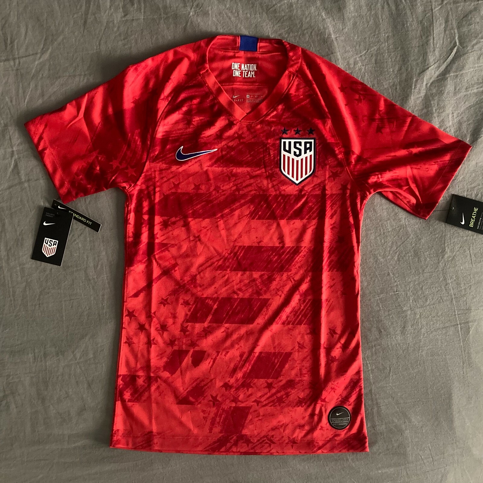 USWNT 2019 Mens XS Red