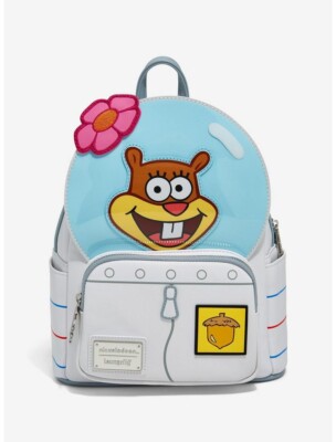 Loungefly Nickelodeon Spongebob Squarepants Sandy Cheeks Cosplay Mini Backpack