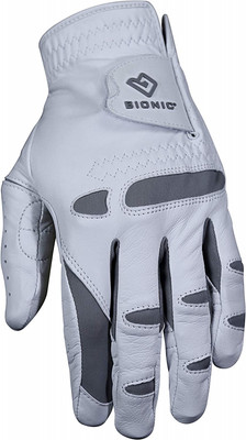 Bionic Gloves   Men s PerformanceGrip Pro Premium Golf Cadet Small, White 