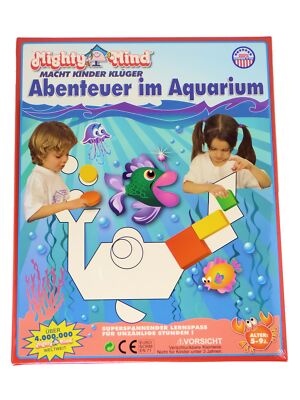 Piatnik  Mighty Mind kreatives Lernspiel Lern-Puzzle Abenteuer im Aquarium 40153