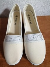 Neue Damen Stoff Freizeit Schuhe Super Me Gr. 40