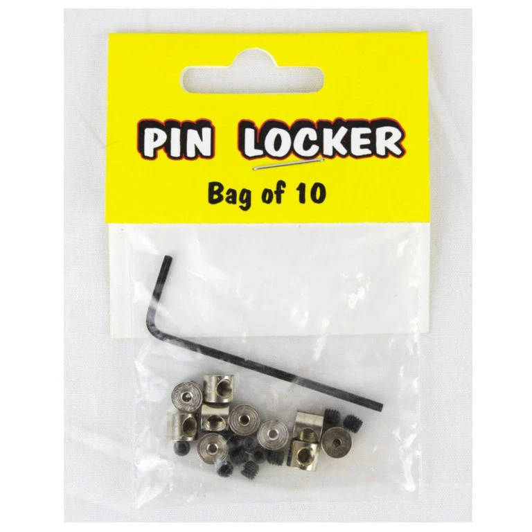 Biker Pin Lockers Locks Anstecker Anstecknadel Sicherung Verschluss Inbus 10st. - Bild 1 von 1