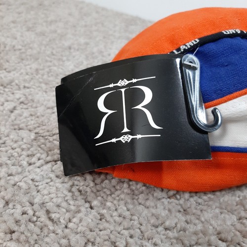 NEW Robin Ruth Holland Spellout Hat Adjustable Orange