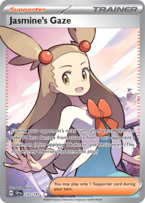 Jasmine's Gaze 233/191 Ultra Rare Full Art - Pokémon Surging