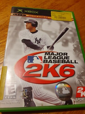 Major League Baseball 2K6 (Microsoft Xbox, 2006)-Complete In Box, Good Condition