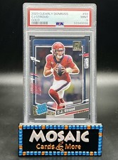 2023 PANINI CLEARLY DONRUSS GOLD #93 CJ STROUD ROOKIE RC PSA 9 MINT POP 4