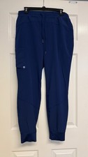 Barco One Women s Jogger Scrub Pants Navy Medium