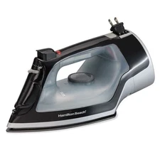 Hamilton Beach Cord Reel Steam Iron Nonstick Auto Shut-Off