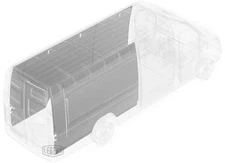 Legend 05M03-20 For Mercedes Sprinter 170" EconoLite Wall Liners - Light Grey