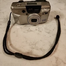 Read PENTAX ESPIO 140M 38-140mm 35mm Film Camera Silver from Japan