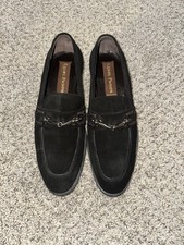 Scarpa uomo Cesare Paciotti 27726 Vit Camoscio nera scamosciata lusso italiana tg. 6 1/2