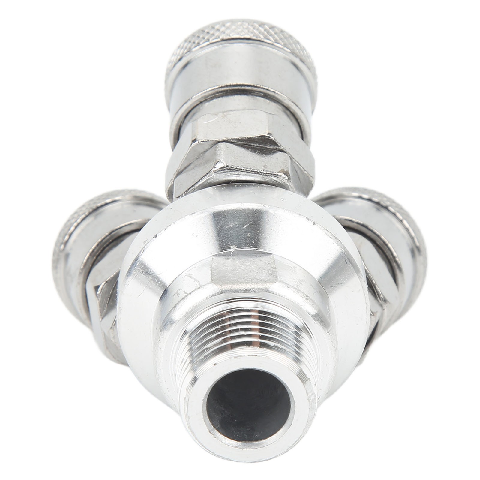 3 Way Quick Coupler High Corrosion Resistance Auto Locking For Air Compressor