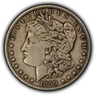 1899-O $1 Morgan Silver Dollar - Micro O - VF/XF - SKU-D6936