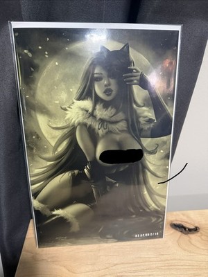 Sun K. Samurai of Oz #4 SDCC Exclusive UR naughty virgin variant  2/10 