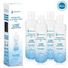 4 PACK Refresh Refrigerator Ice Water Filter For LG LT1000P ADQ747935 Brand New