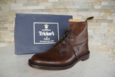 Tricker's Eu 44,5 UK 10.5 Stivali Stivaletti Espresso Burford Nuovo Ehemuvp