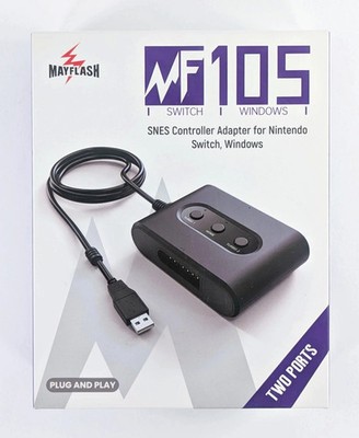Mayflash SNES Controller auf USB Adapter für PC & Nintendo Switch