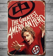 The Greatest American Hero 8 x 12 Retro Novelty Metal Sign Made In USA New!