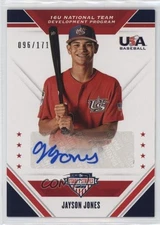 2020 Panini USA Baseball Stars & Stripes /171 Jayson Jones #16U-JJ Auto