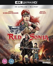 Red Sonja New 4K UHD Blu-ray With Blu-Ray, UK - Import