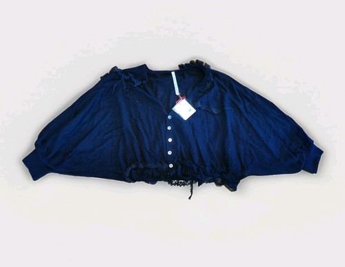 BNWT Sunao Kuwahara Women Wool Cardigan - Size M - Made in Japan