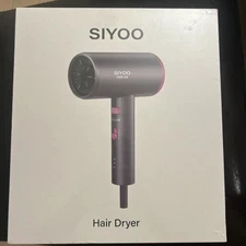 SIYOO Professional Hair Dryer Ionic Blow Dryer Diffuser Nozzle 1600-Watt