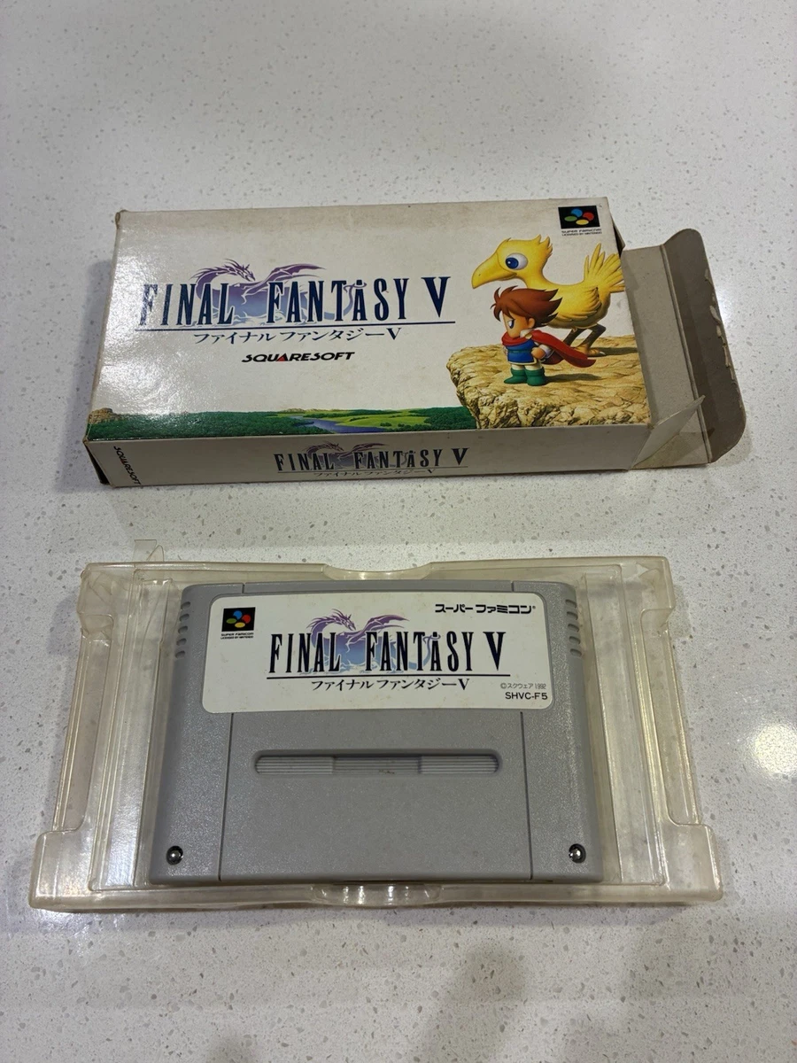 Final Fantasy V Nintendo SNES NTSC-J (Japan) Video Games for sale
