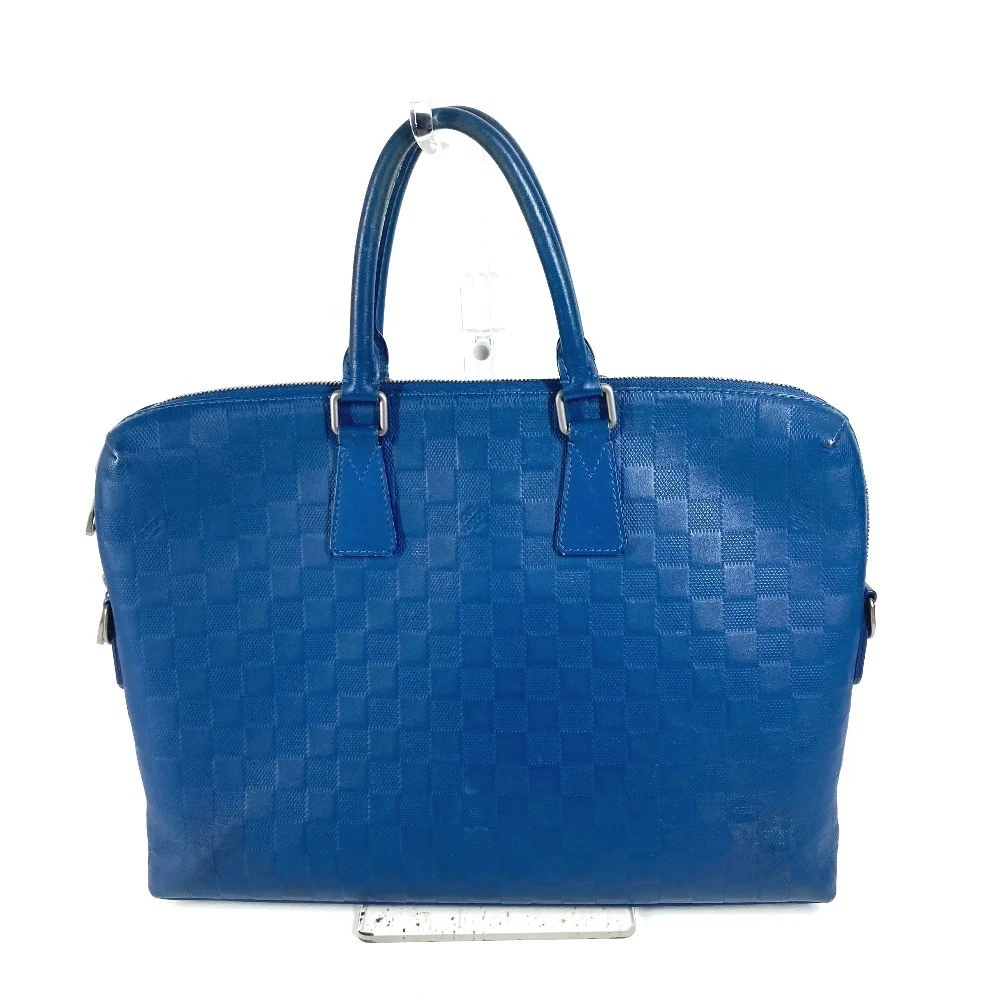 Louis Vuitton Leather Blue Bags for Men for sale | eBay