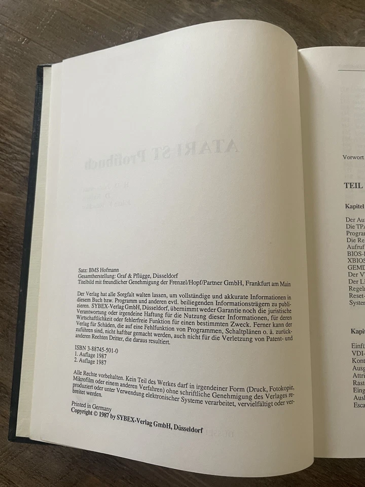 ATARI ST - Profibuch Sybex - Bild 3 von 4