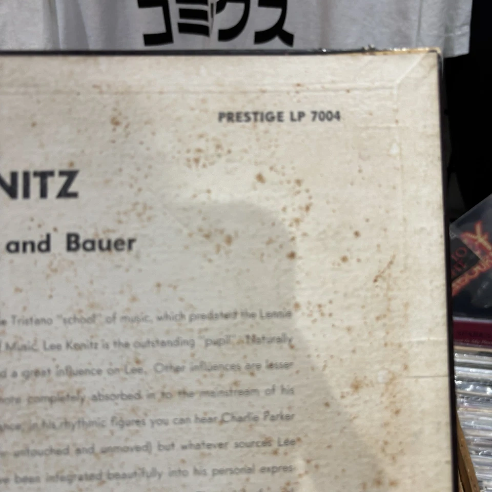 Lee Konitz Subconscious-Lee LP - Prestige PRLP 7004 Mono DG RVG 446 W 50th Hear - Image 3 of 4