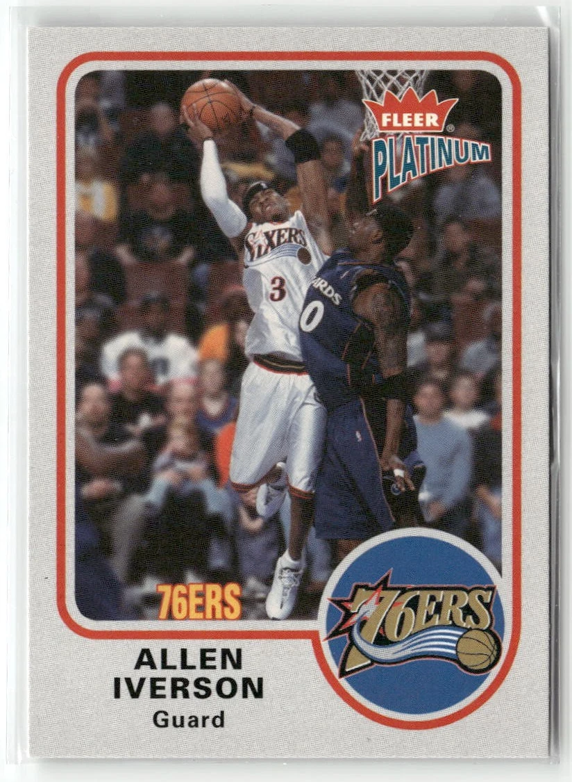 Fleer Allen Iverson Basketball 2002-03 Season Sports Trading Cards