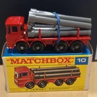Vintage Lesney MATCHBOX #10 - Pipe Truck - Original Box