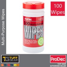 Decorators Cleaning Wipes ProDec Multi Purpose Wipes Tub Of 100 Painters Oil