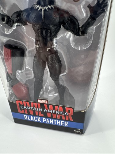 Marvel Legends Civil War Black Panther 6" Action Figure Giant Man BAF Wave - New - Picture 3 of 10