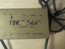 ELDON INDUSTRIES SLOT CAR POWER PACK TRANSFORMER 3310 VINTAGE JB134
