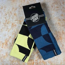 Santa Cruz Skateboards Malba Crash Socks 2 Pack