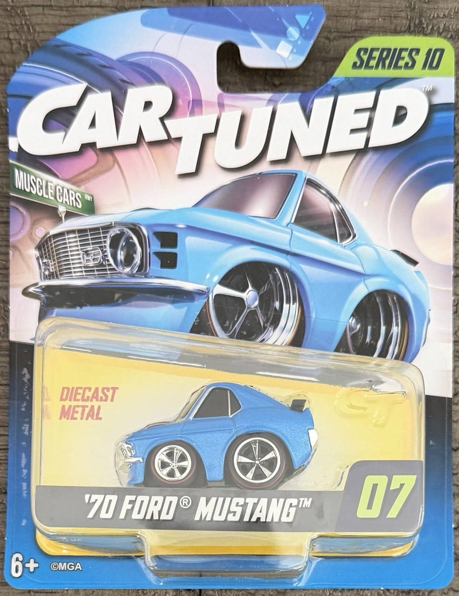 Car Tuned Series 10 Muscle Cars Hwy '70 Ford Mustang #07 Blue 2026