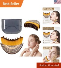 Compact Dry Lymphatic Drainage Brush - Ergonomic Oval Design for All Skin