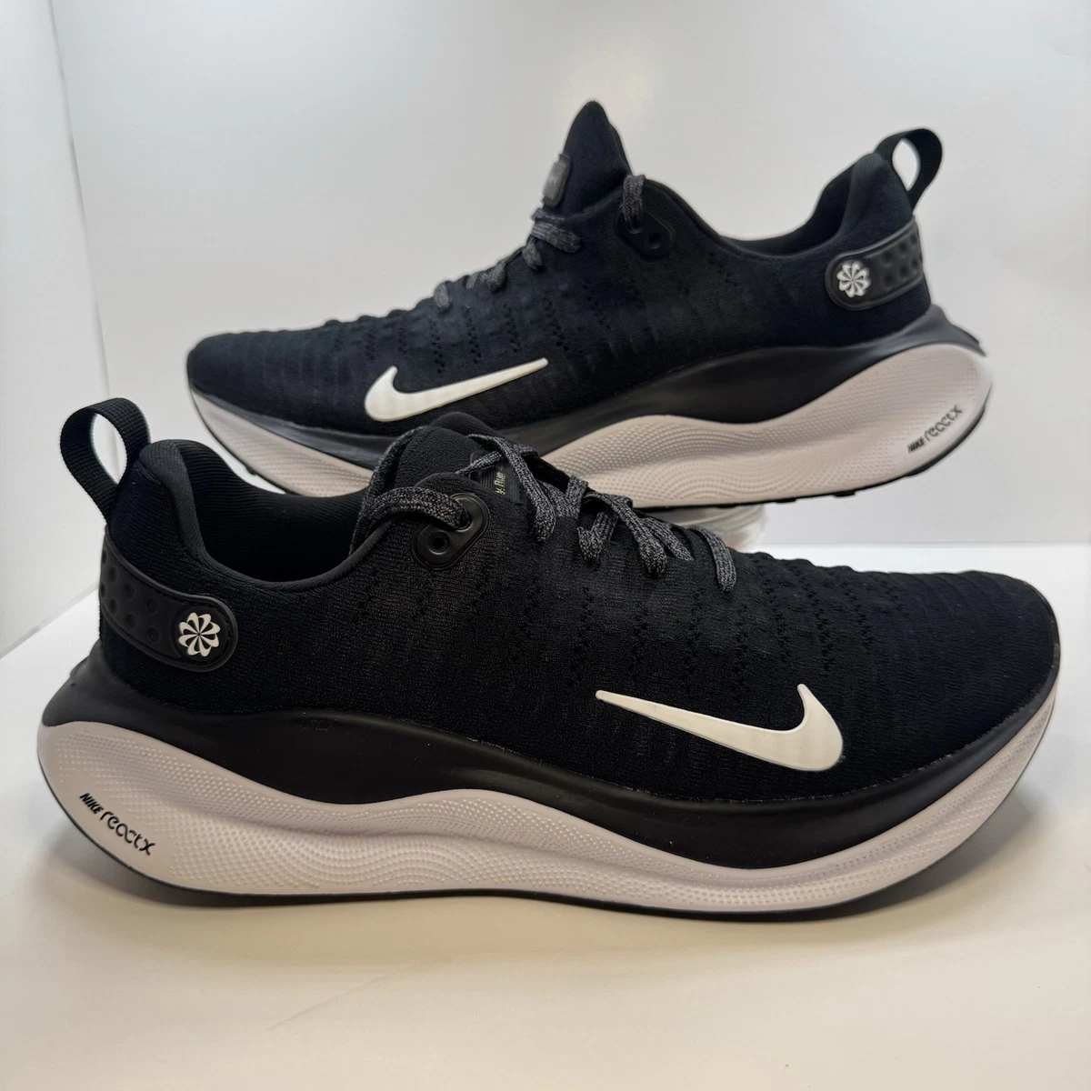 Nike ReactX Infinity Run 4 Extra Wide Black White for Sale
