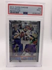 2015 Topps Chrome Refractor Tom Brady #50 PSA 9 MINT