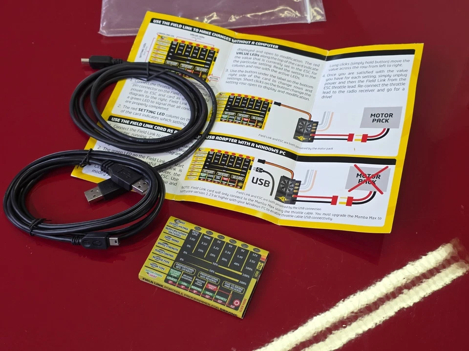 Castle Quick Field Programmierkarte für Castle Brushless Sets Neu in Verpack - Bild 2 von 4