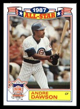 1988 Topps Glossy All-Stars #18 Andre Dawson Chicago Cubs MINT NO RESERVE!