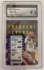 2020-21 Panini Hoops Lebron James #3 Frequent Flyers LA Lakers CSG 9.5 - TCCCX