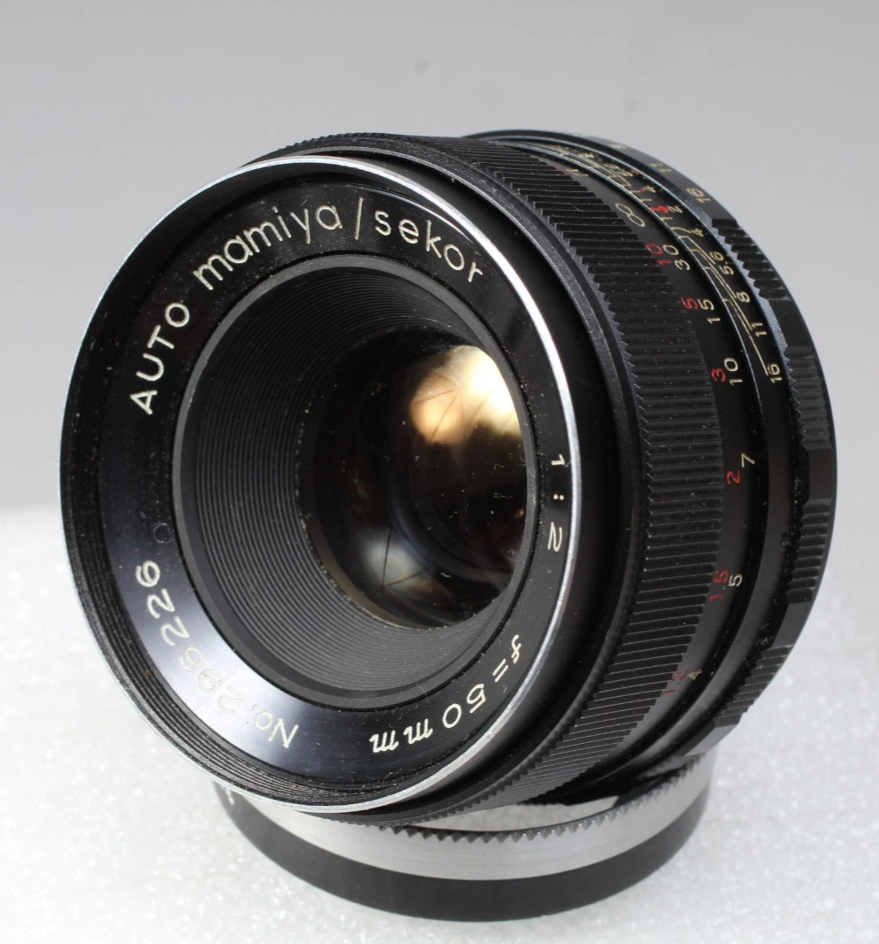 Mamiya f/2 Camera Lenses 50mm Focal for sale - eBay